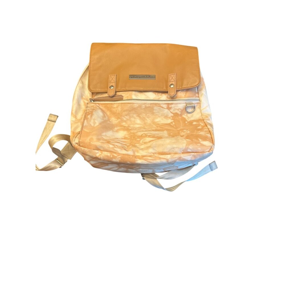 Petunia Pickle‎ Bottom Tan Backpack Diaper Bag Abstract Printm Dusted Dessert